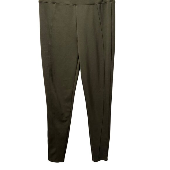 Assets By Spanx Womens Olive Green High-Waisted Leggings Sz L - Picture 10 of 12